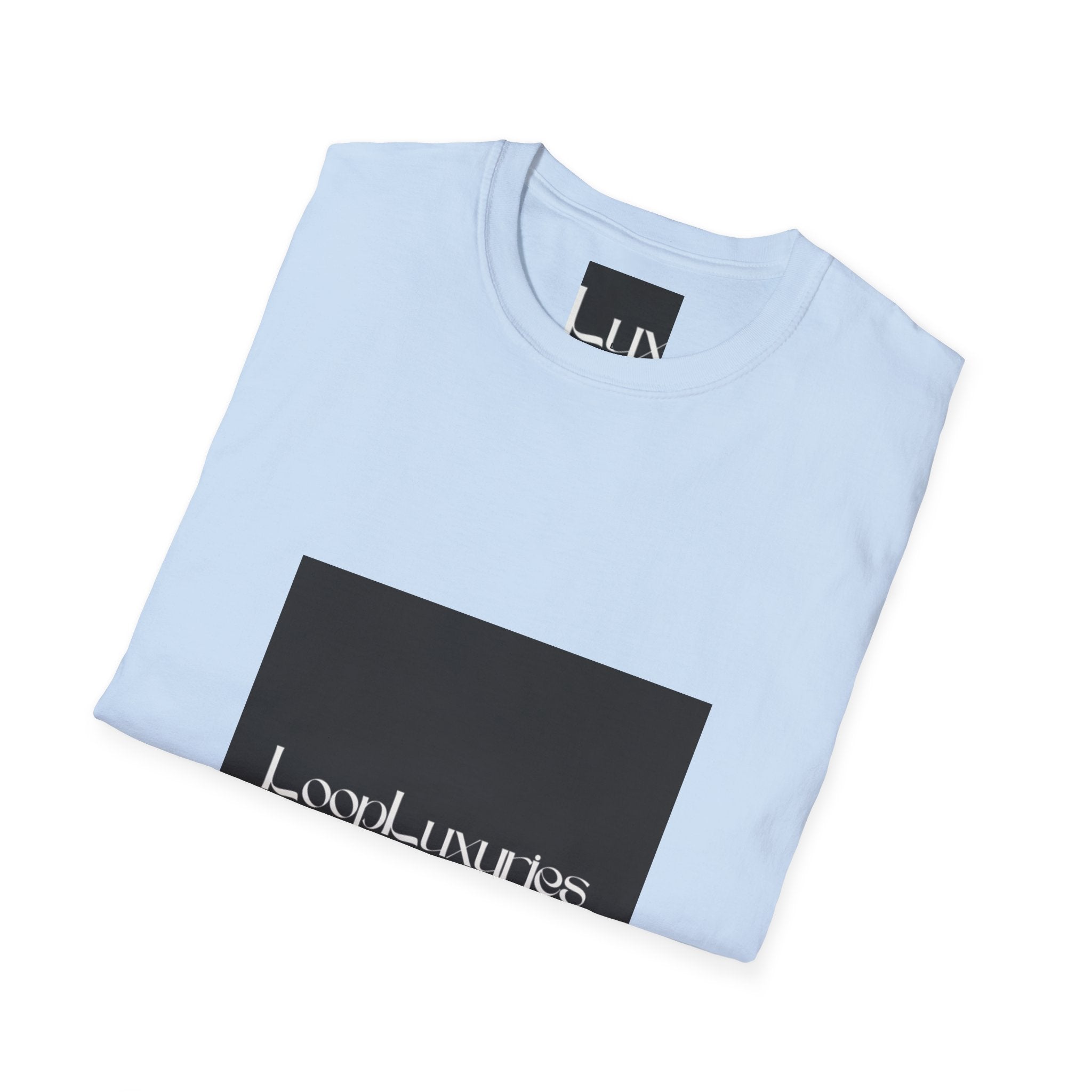 LoopLuxuries Logo T-Shirt — Minimalist Luxury Graphic Tee