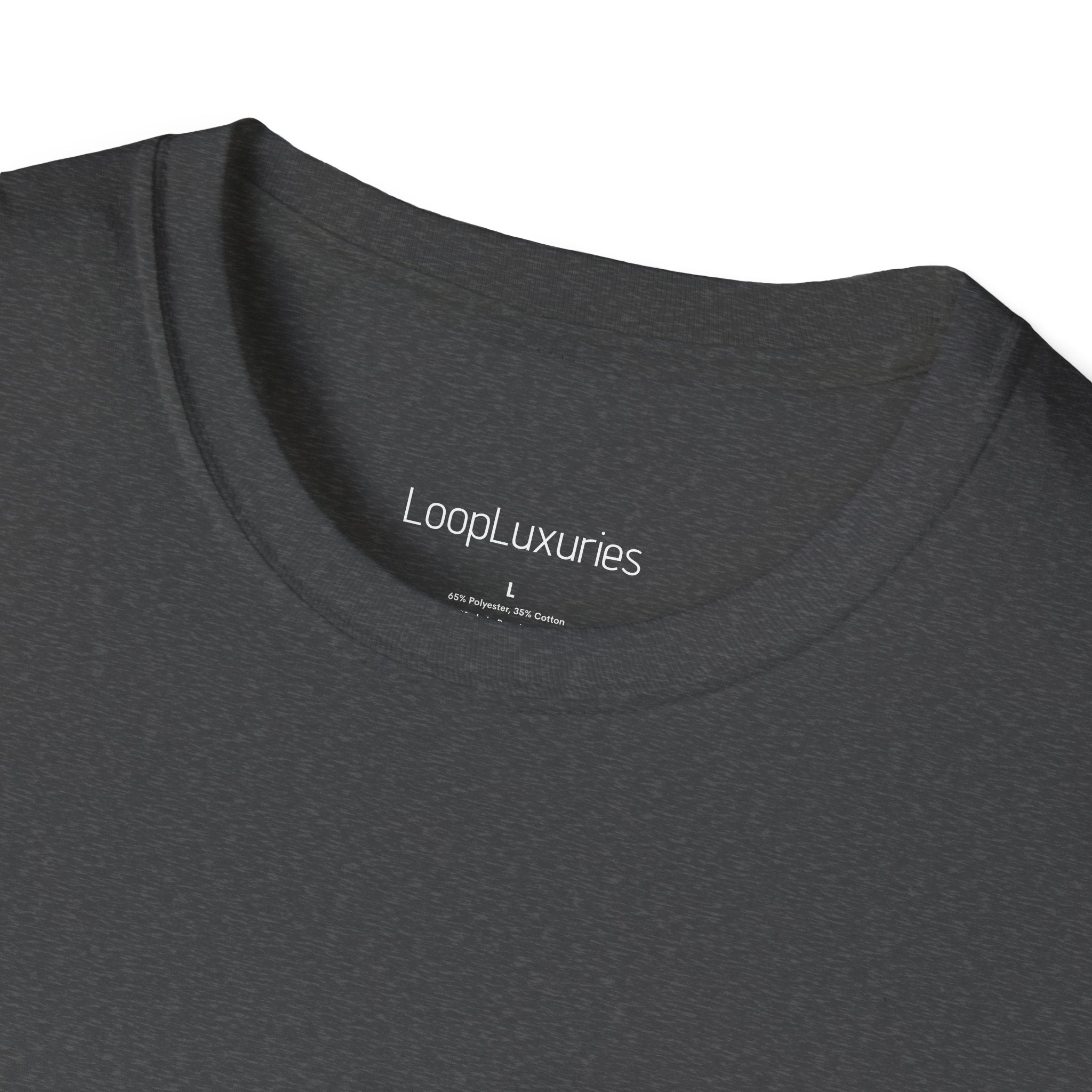 LoopLuxuries Logo T-Shirt — Minimalist Luxury Graphic Tee