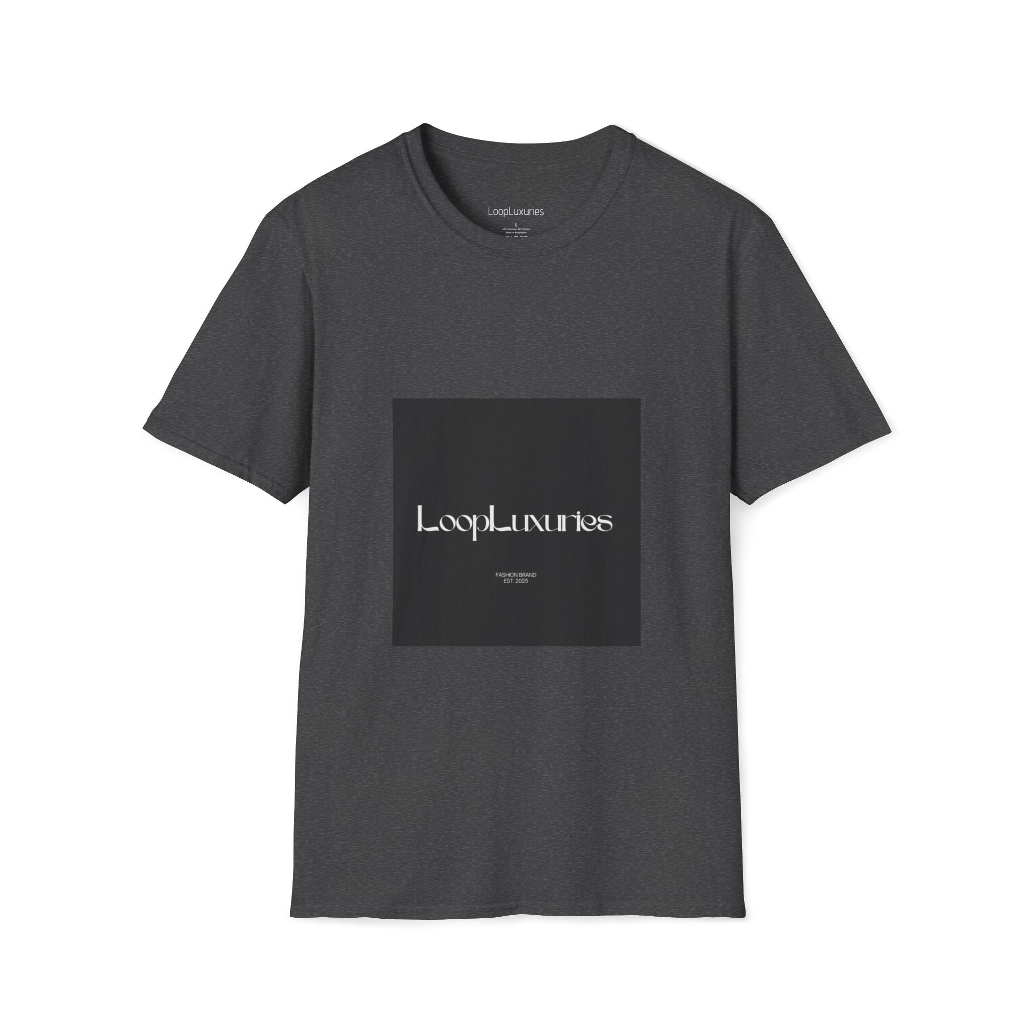 LoopLuxuries Logo T-Shirt — Minimalist Luxury Graphic Tee