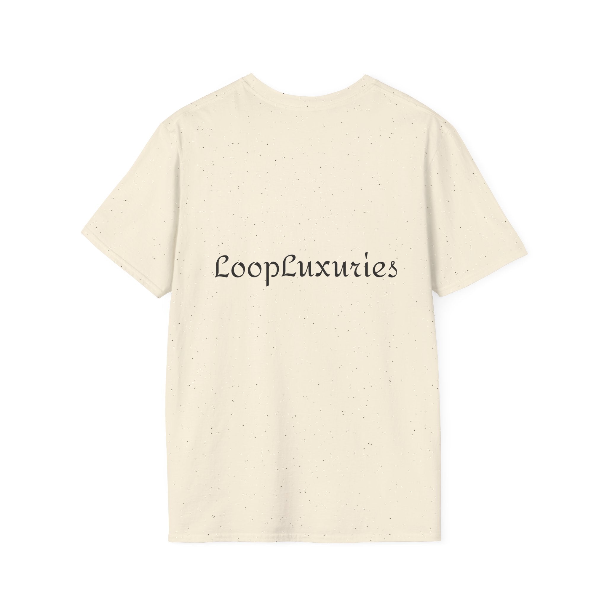 LoopLuxuries Logo T-Shirt — Minimalist Luxury Graphic Tee