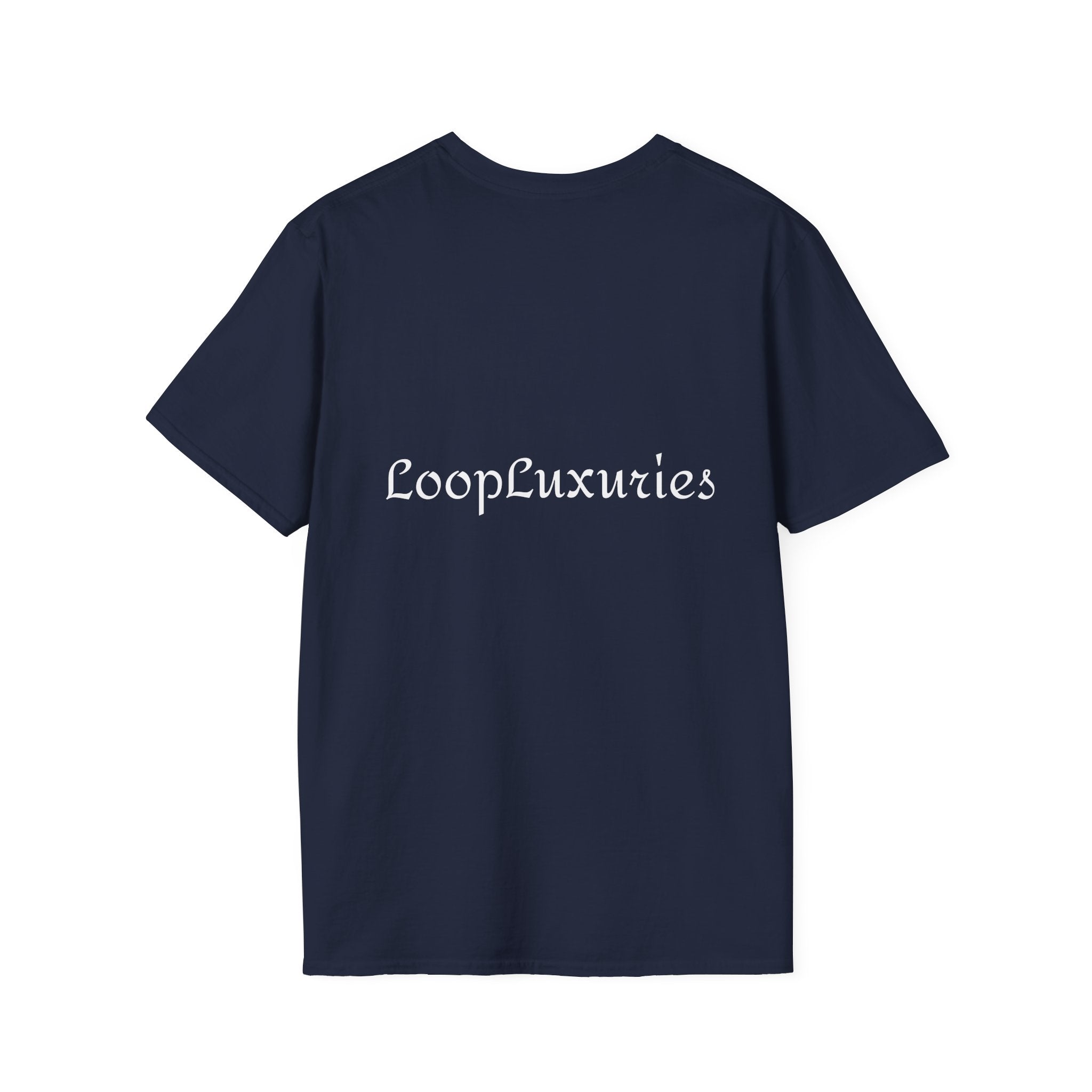 LoopLuxuries Logo T-Shirt — Minimalist Luxury Graphic Tee