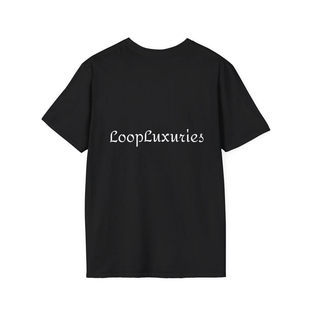 LoopLuxuries Logo T-Shirt — Minimalist Luxury Graphic Tee
