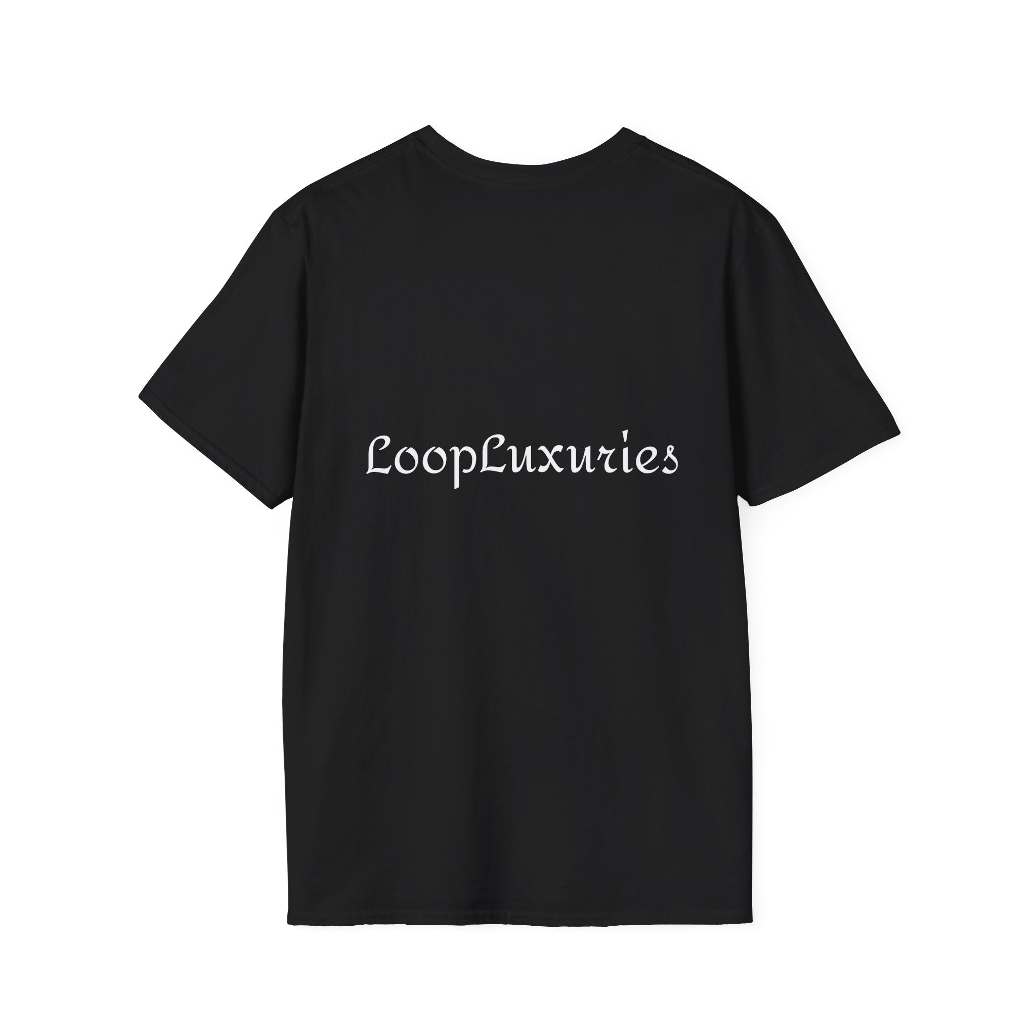 LoopLuxuries Logo T-Shirt — Minimalist Luxury Graphic Tee