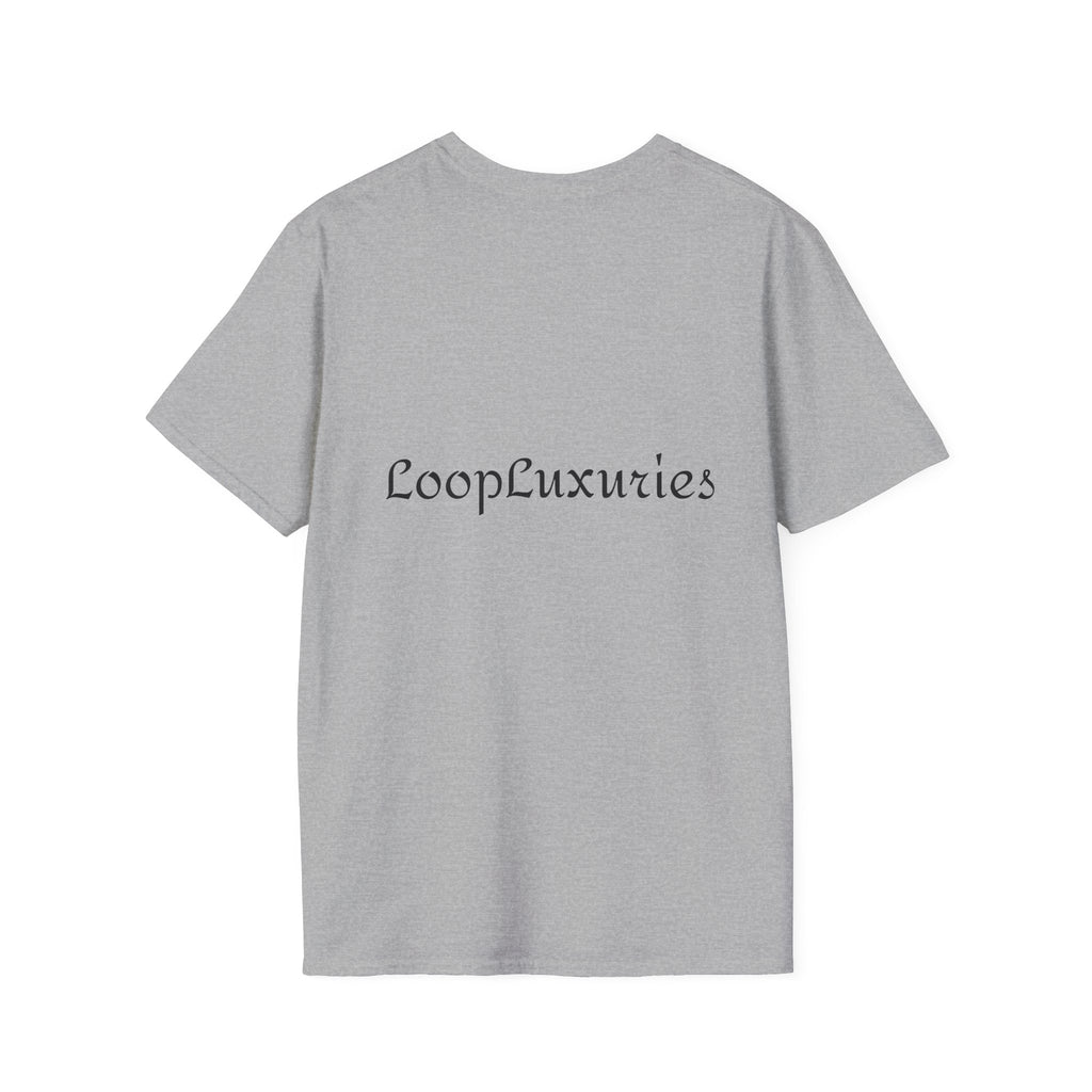 LoopLuxuries Logo T-Shirt — Minimalist Luxury Graphic Tee