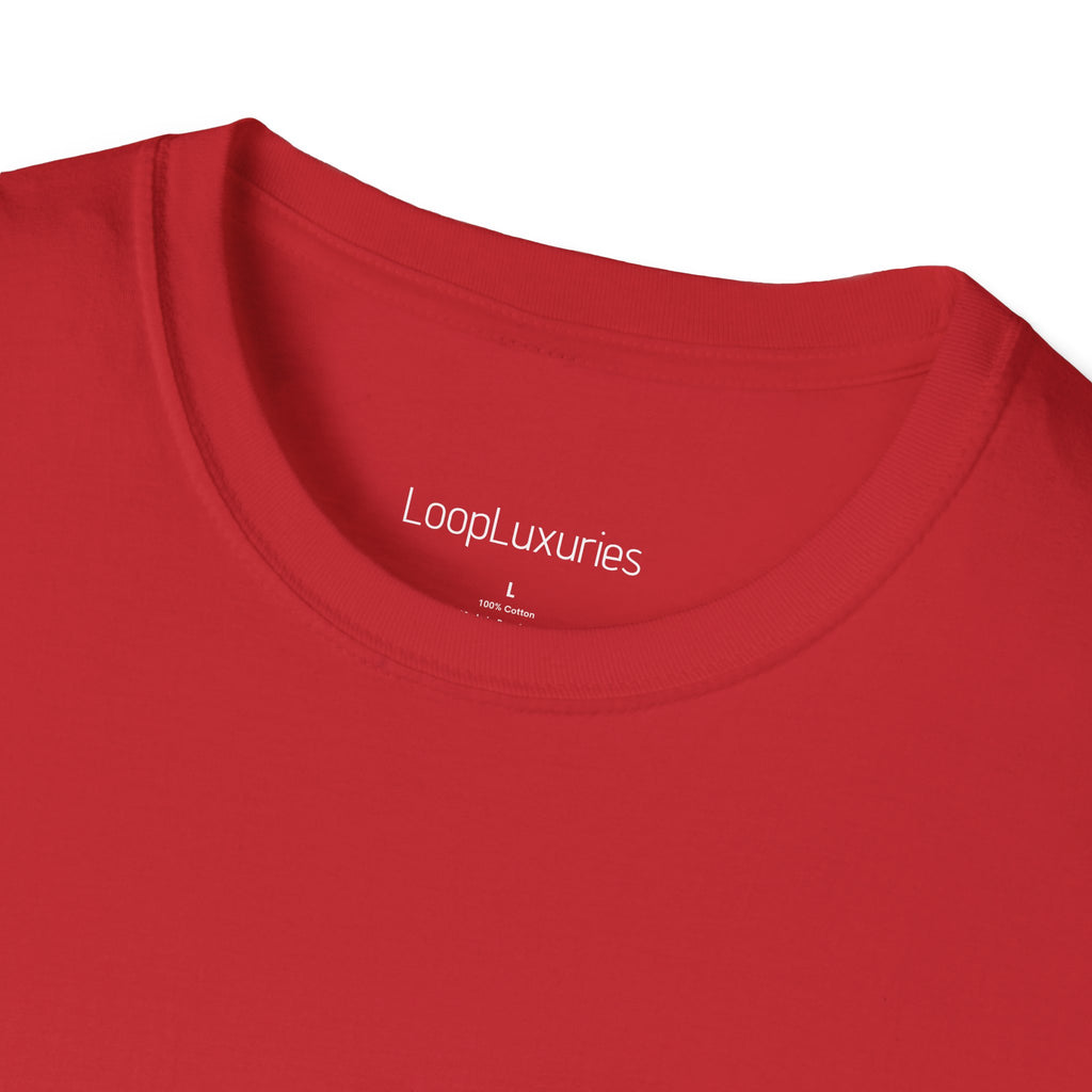 LoopLuxuries Logo T-Shirt — Minimalist Luxury Graphic Tee