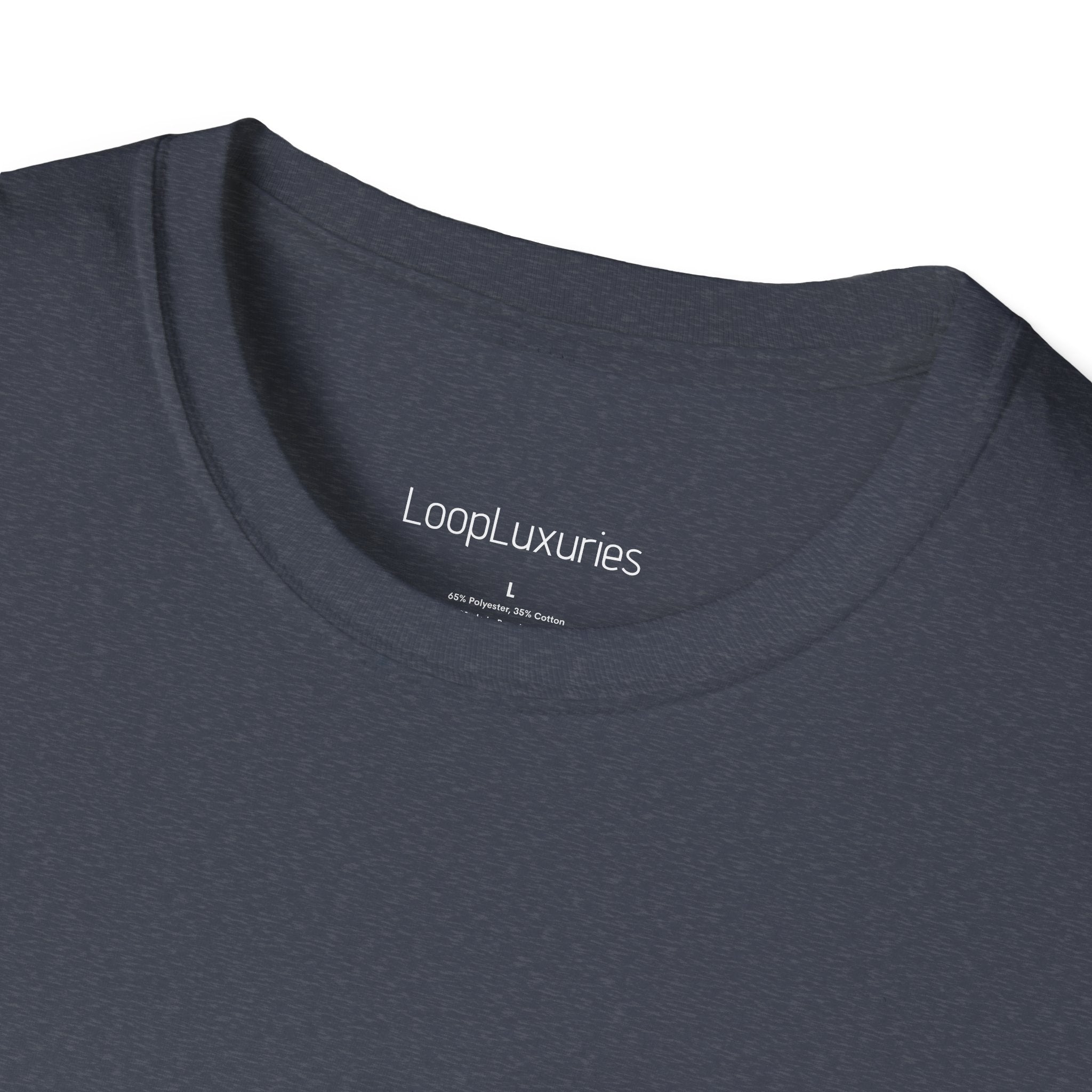 LoopLuxuries Logo T-Shirt — Minimalist Luxury Graphic Tee