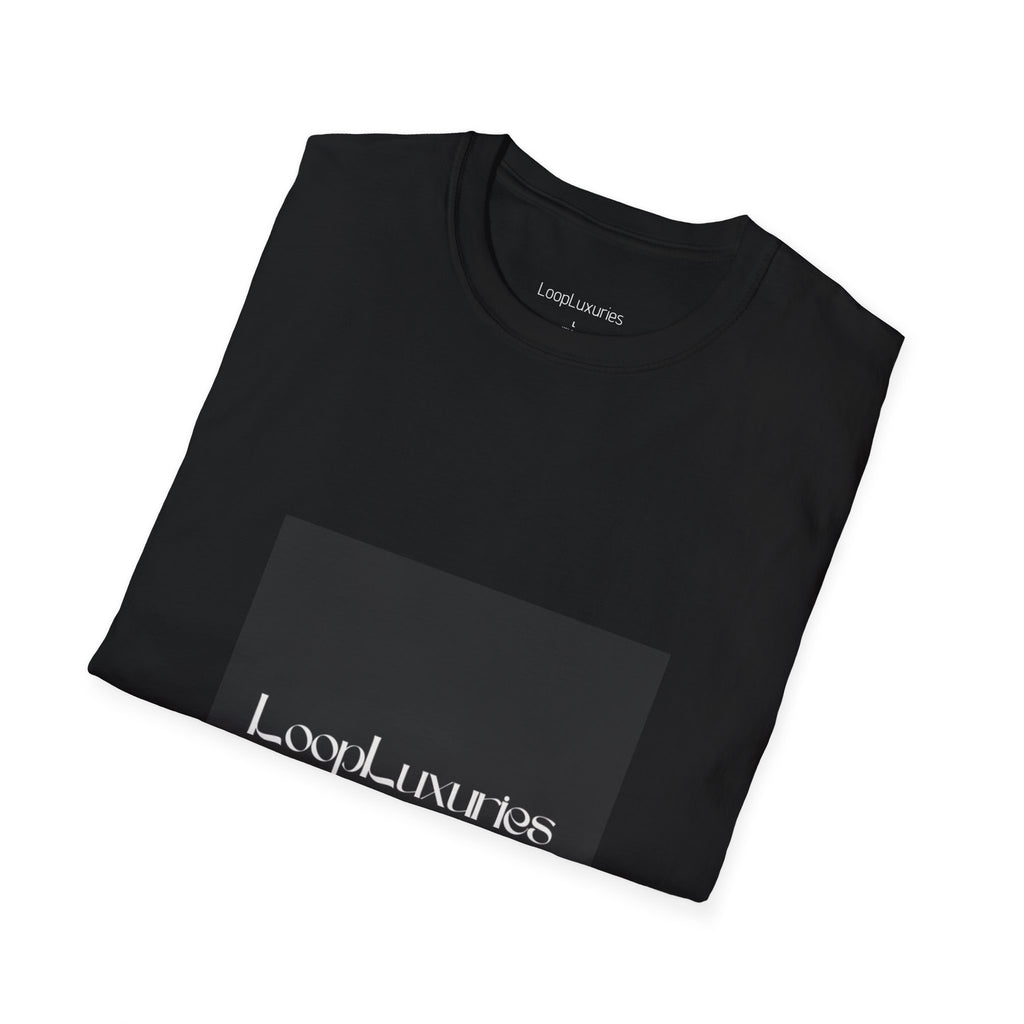 LoopLuxuries Logo T-Shirt — Minimalist Luxury Graphic Tee