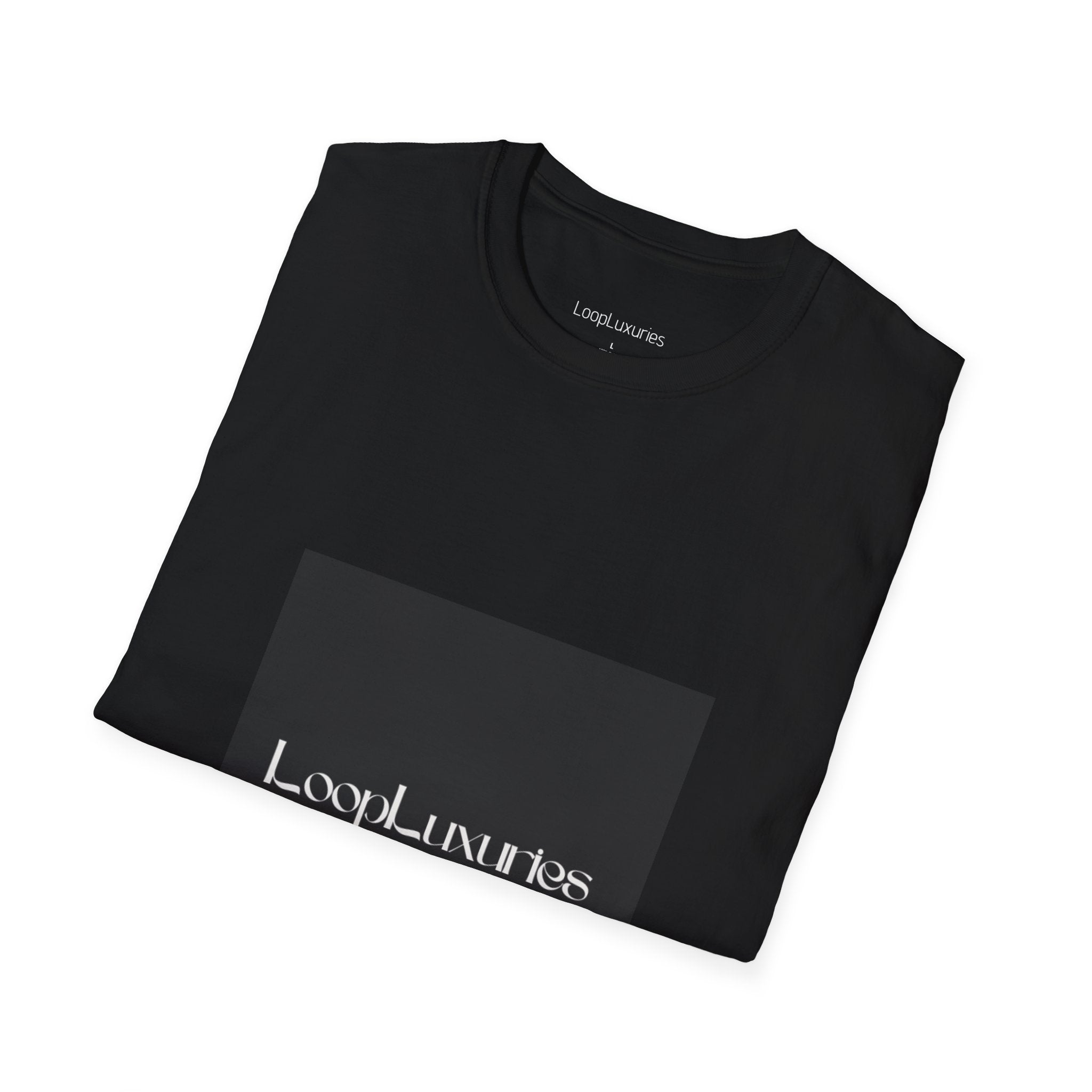LoopLuxuries Logo T-Shirt — Minimalist Luxury Graphic Tee