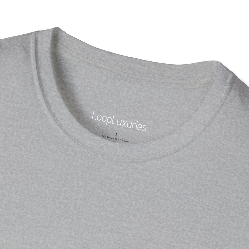 LoopLuxuries Logo T-Shirt — Minimalist Luxury Graphic Tee