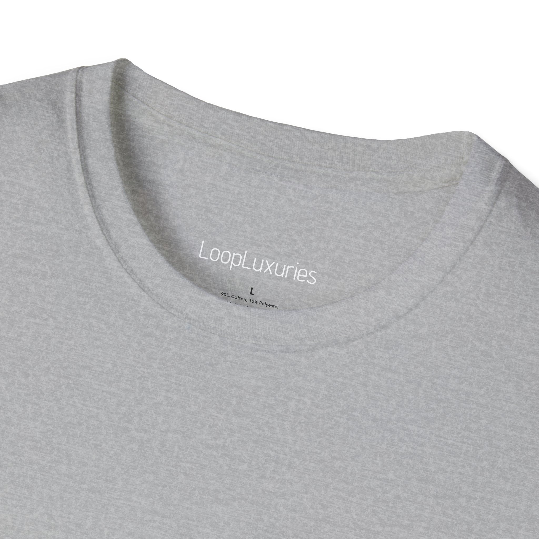 LoopLuxuries Logo T-Shirt — Minimalist Luxury Graphic Tee