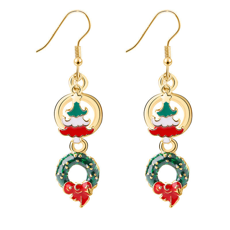 Creative Christmas Eve Earrings