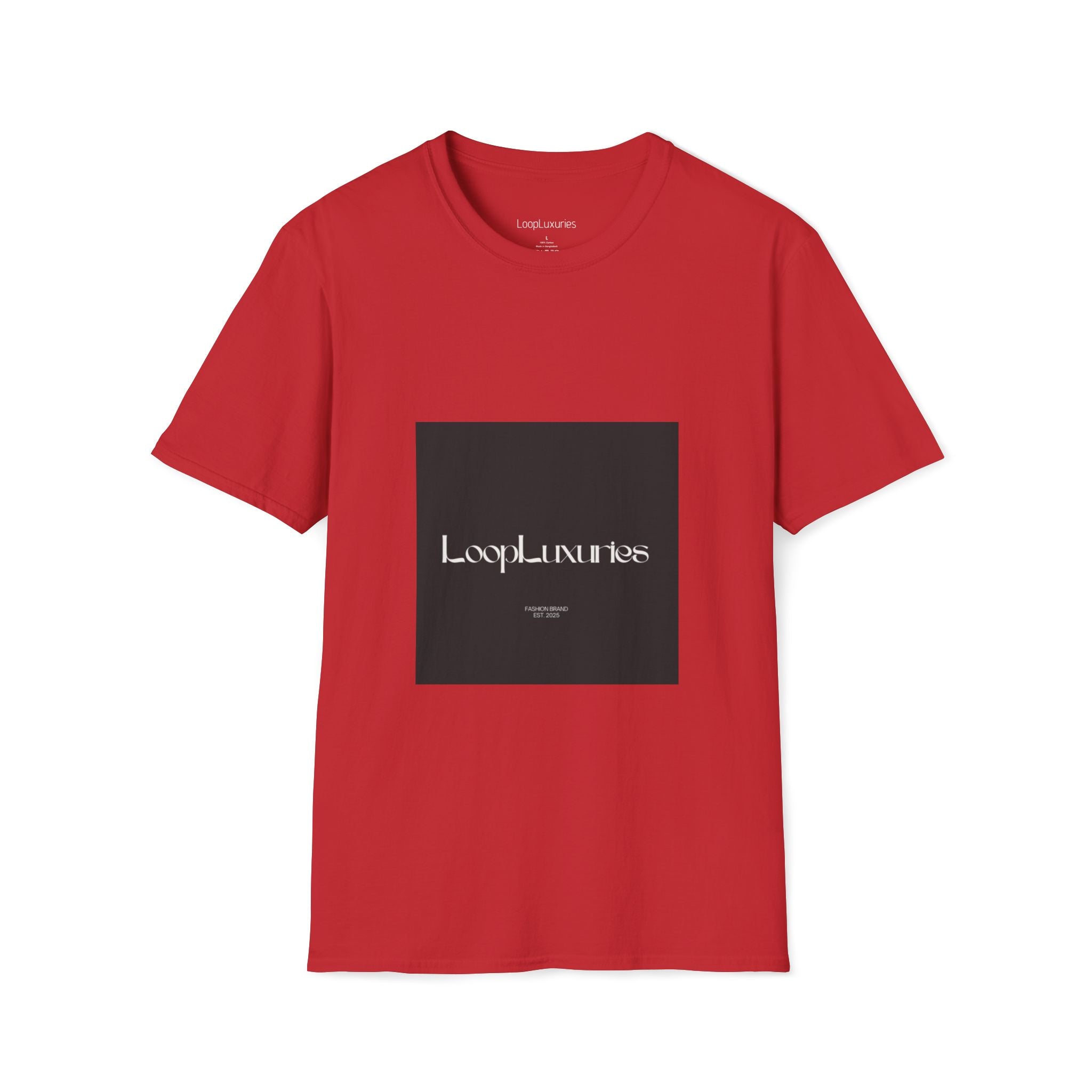 LoopLuxuries Logo T-Shirt — Minimalist Luxury Graphic Tee
