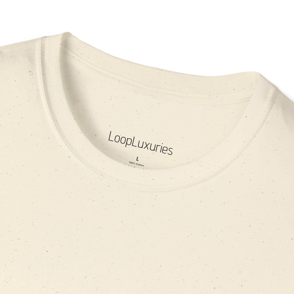 LoopLuxuries Logo T-Shirt — Minimalist Luxury Graphic Tee