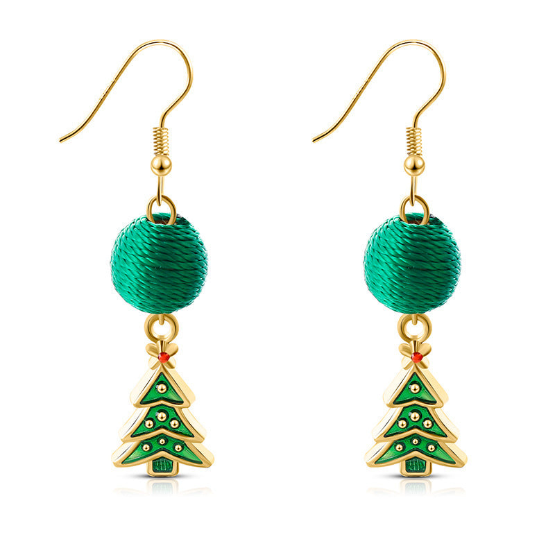 Creative Christmas Eve Earrings