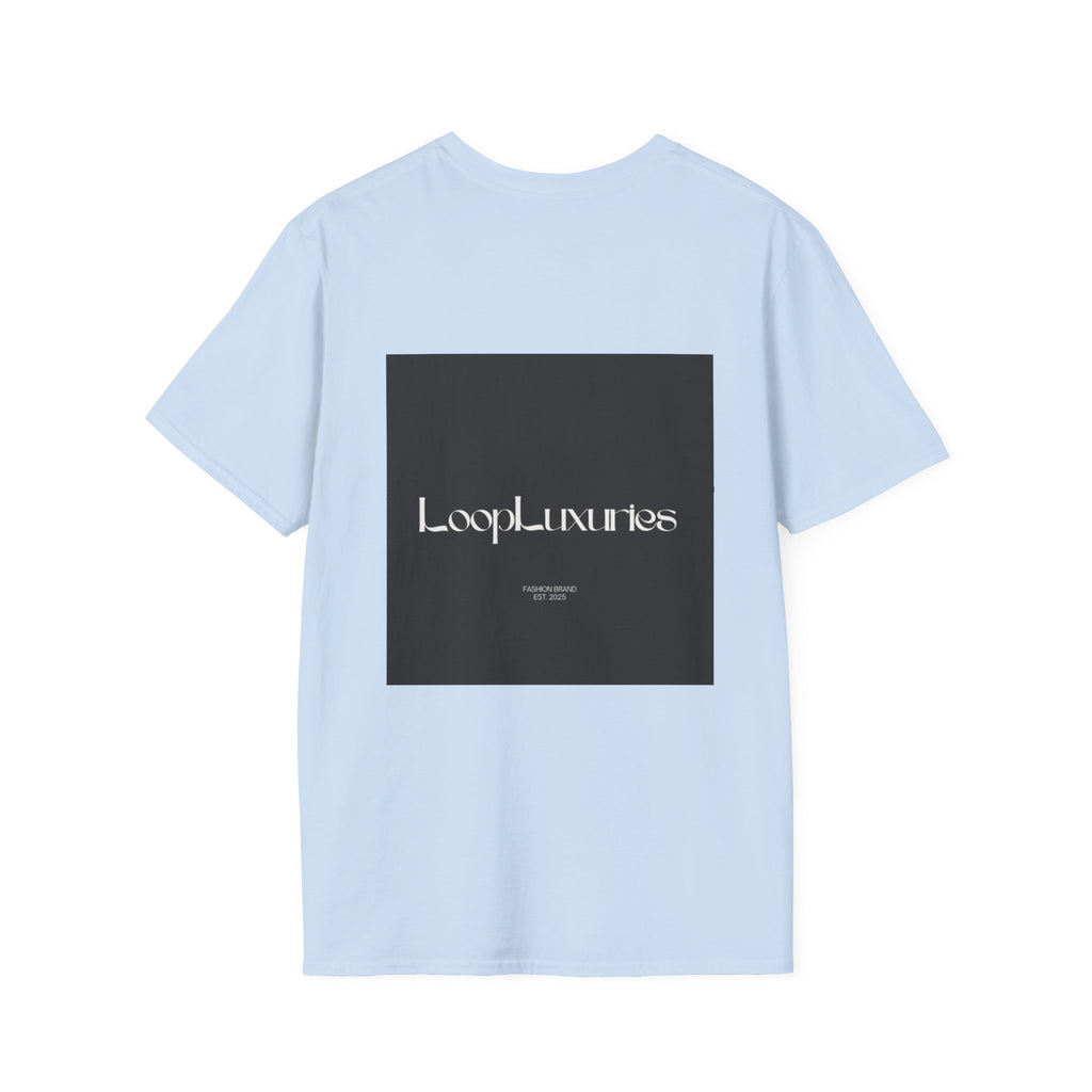 LoopLuxuries Logo T-Shirt — Minimalist Luxury Graphic Tee