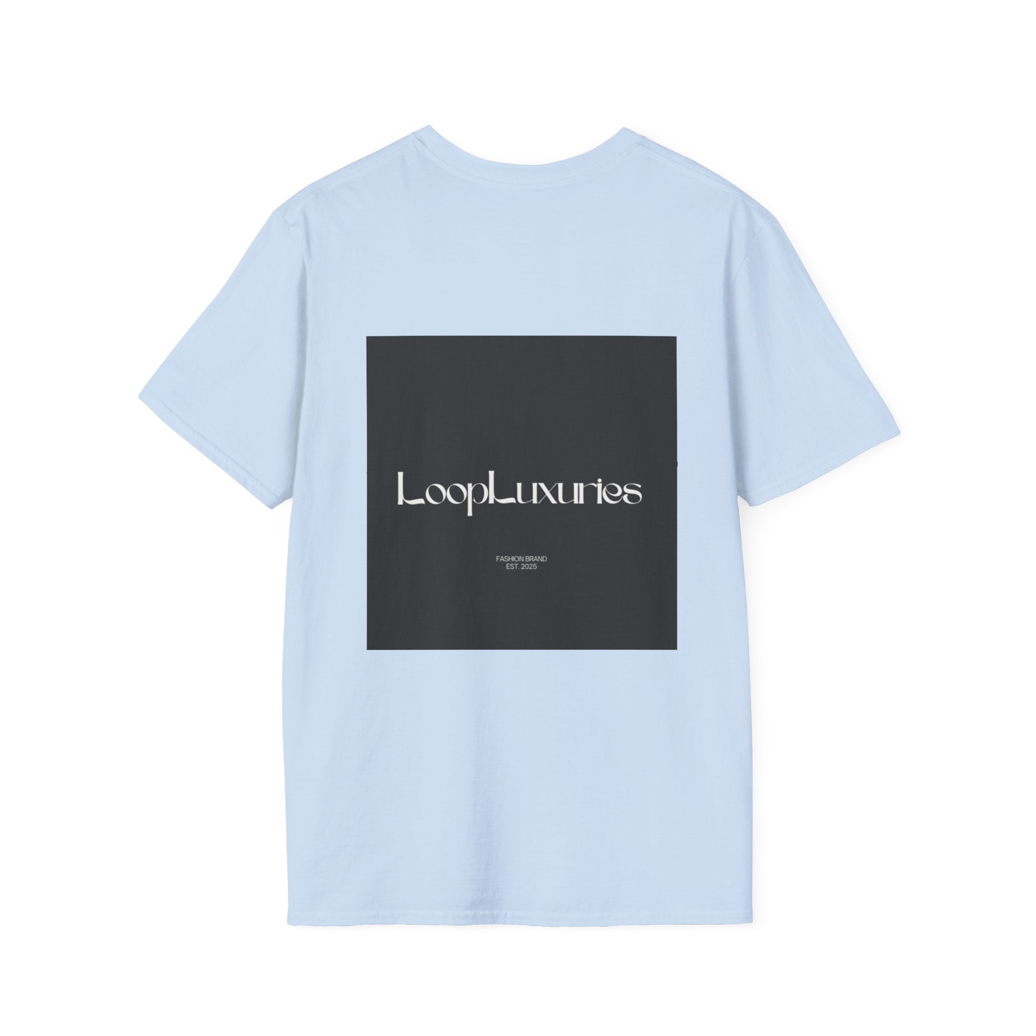 LoopLuxuries Logo T-Shirt — Minimalist Luxury Graphic Tee