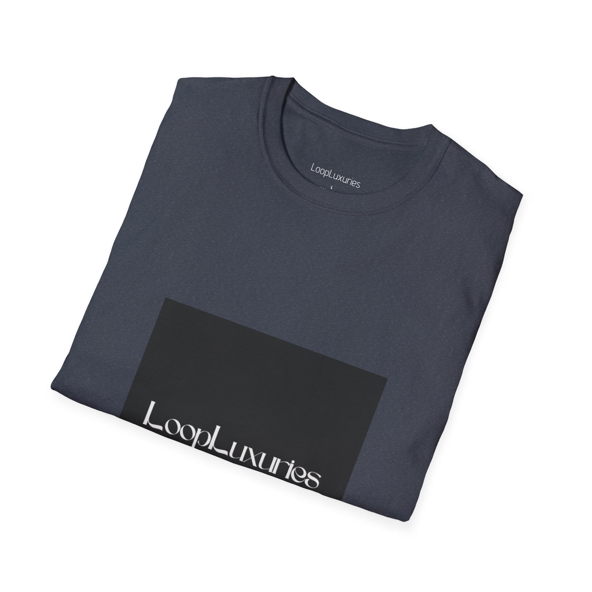LoopLuxuries Logo T-Shirt — Minimalist Luxury Graphic Tee