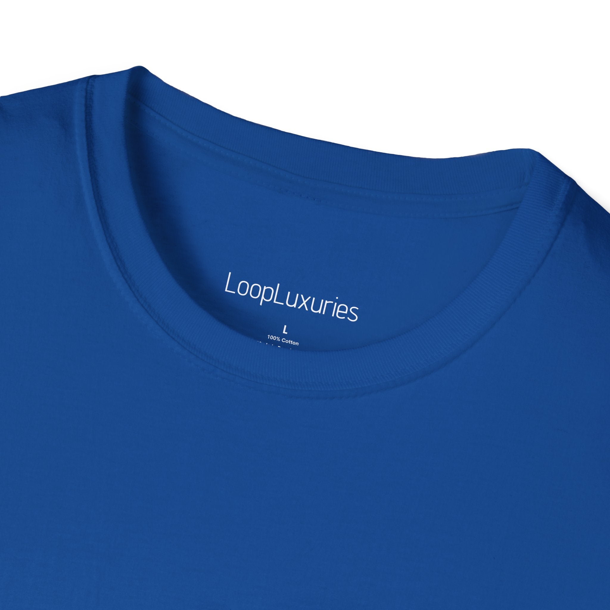LoopLuxuries Logo T-Shirt — Minimalist Luxury Graphic Tee