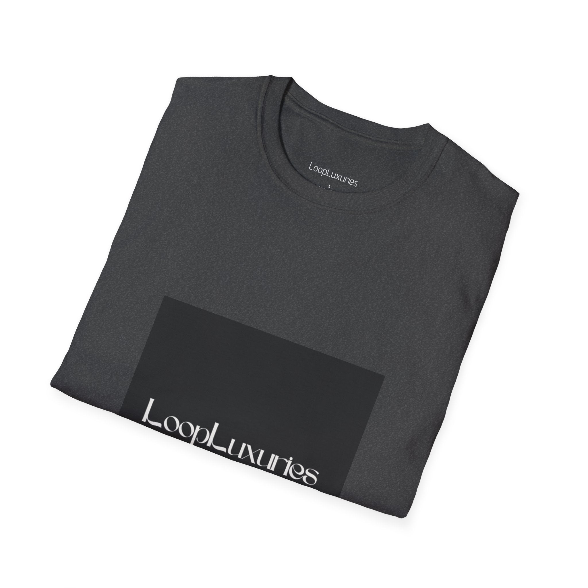 LoopLuxuries Logo T-Shirt — Minimalist Luxury Graphic Tee