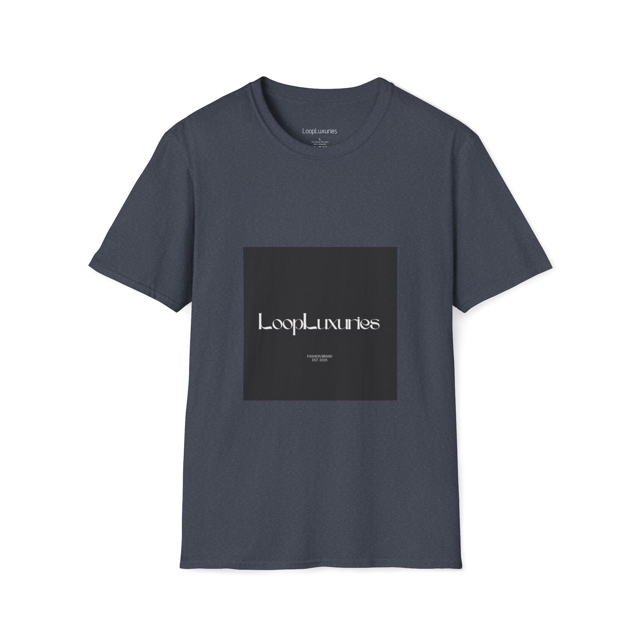 LoopLuxuries Logo T-Shirt — Minimalist Luxury Graphic Tee