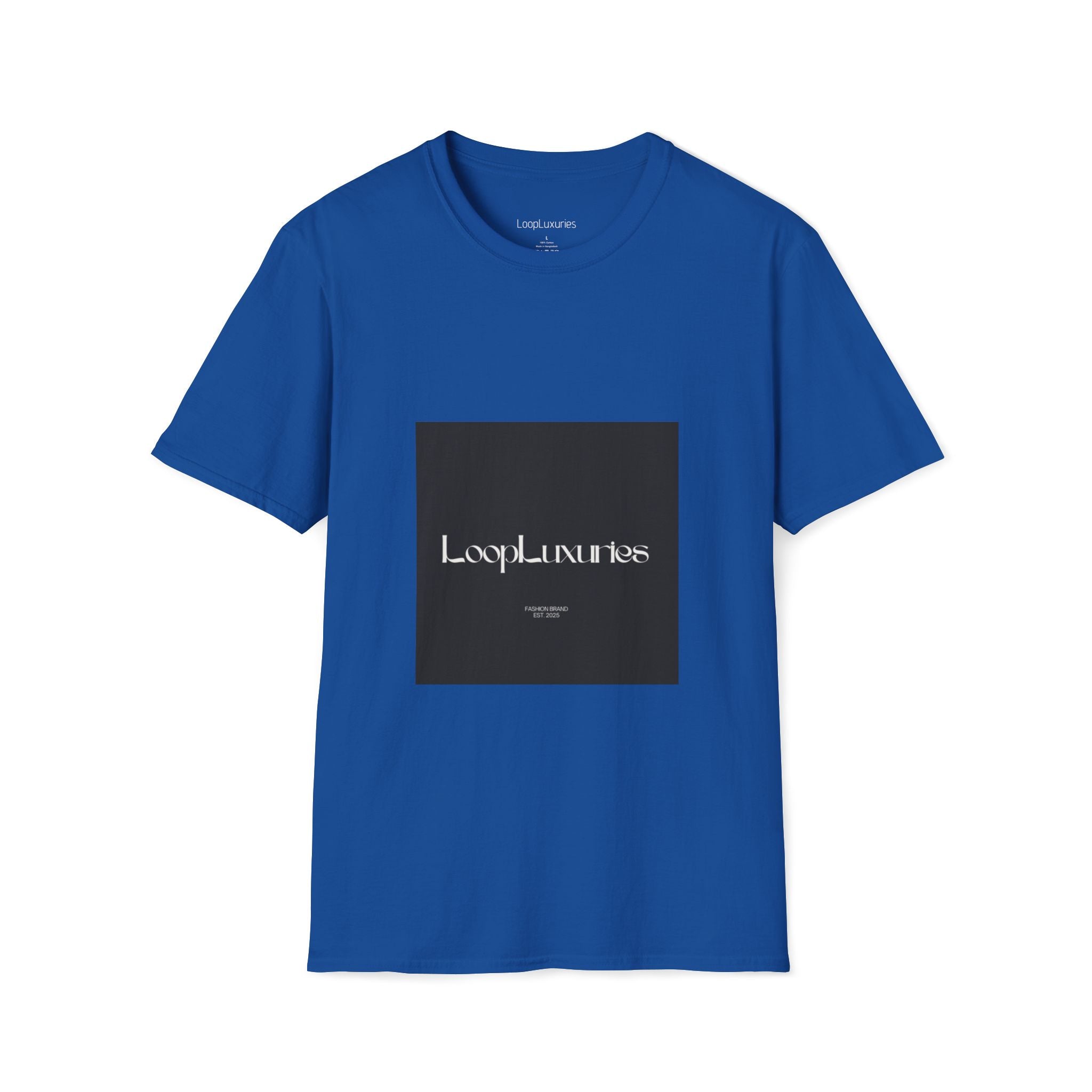 LoopLuxuries Logo T-Shirt — Minimalist Luxury Graphic Tee