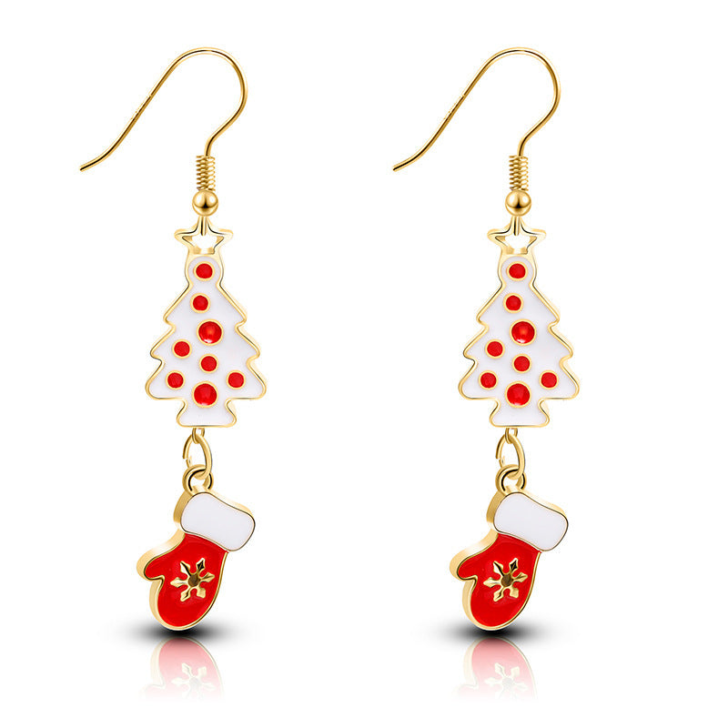 Creative Christmas Eve Earrings