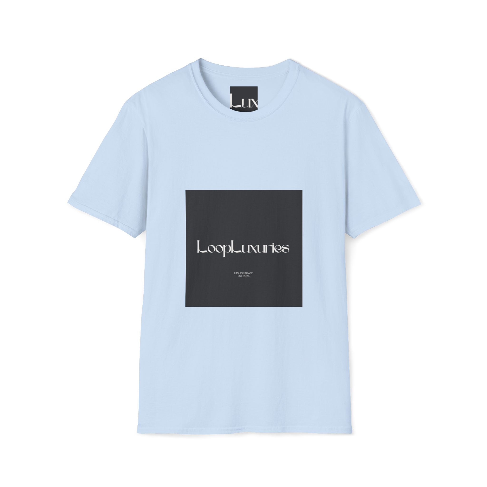 LoopLuxuries Logo T-Shirt — Minimalist Luxury Graphic Tee