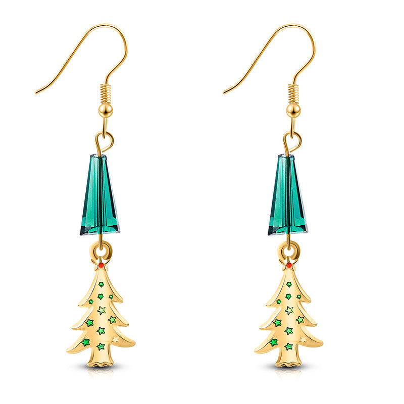 Creative Christmas Eve Earrings