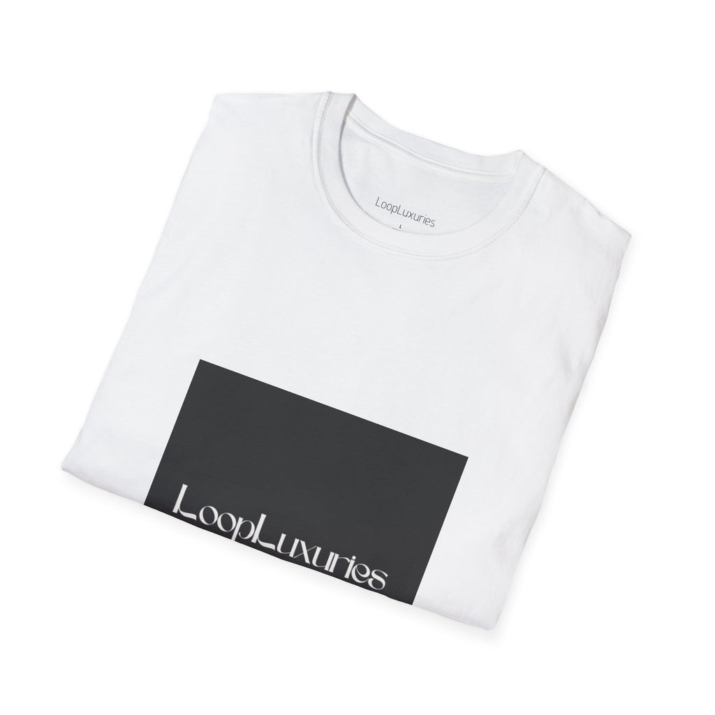 LoopLuxuries Logo T-Shirt — Minimalist Luxury Graphic Tee