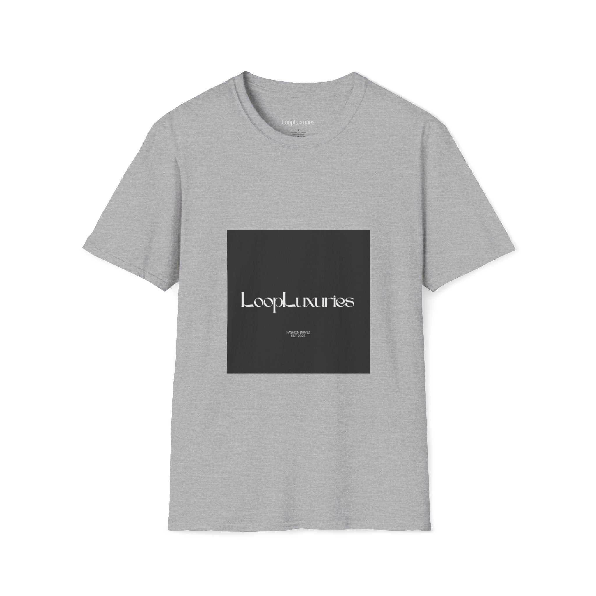 LoopLuxuries Logo T-Shirt — Minimalist Luxury Graphic Tee