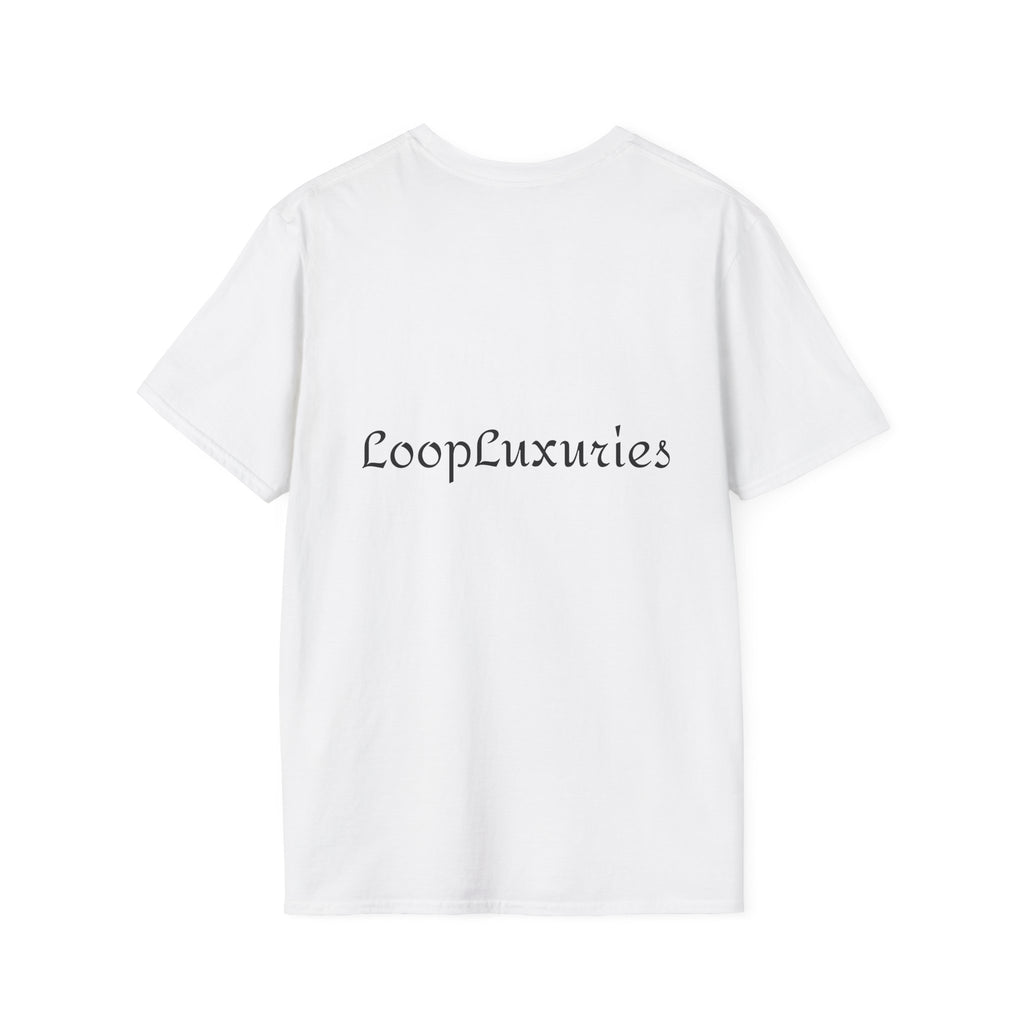 LoopLuxuries Logo T-Shirt — Minimalist Luxury Graphic Tee