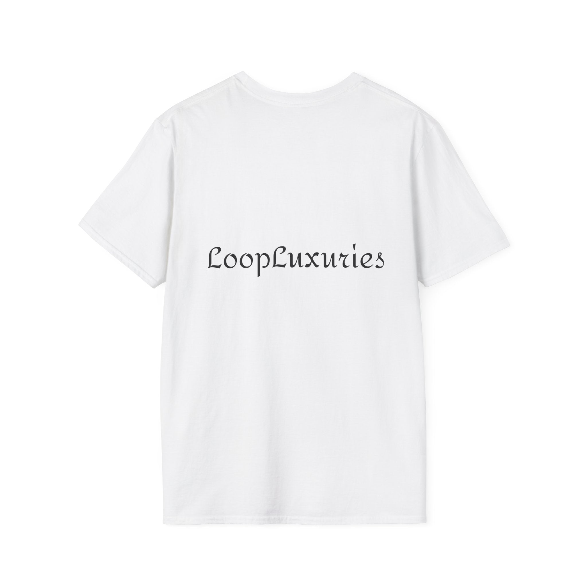 LoopLuxuries Logo T-Shirt — Minimalist Luxury Graphic Tee