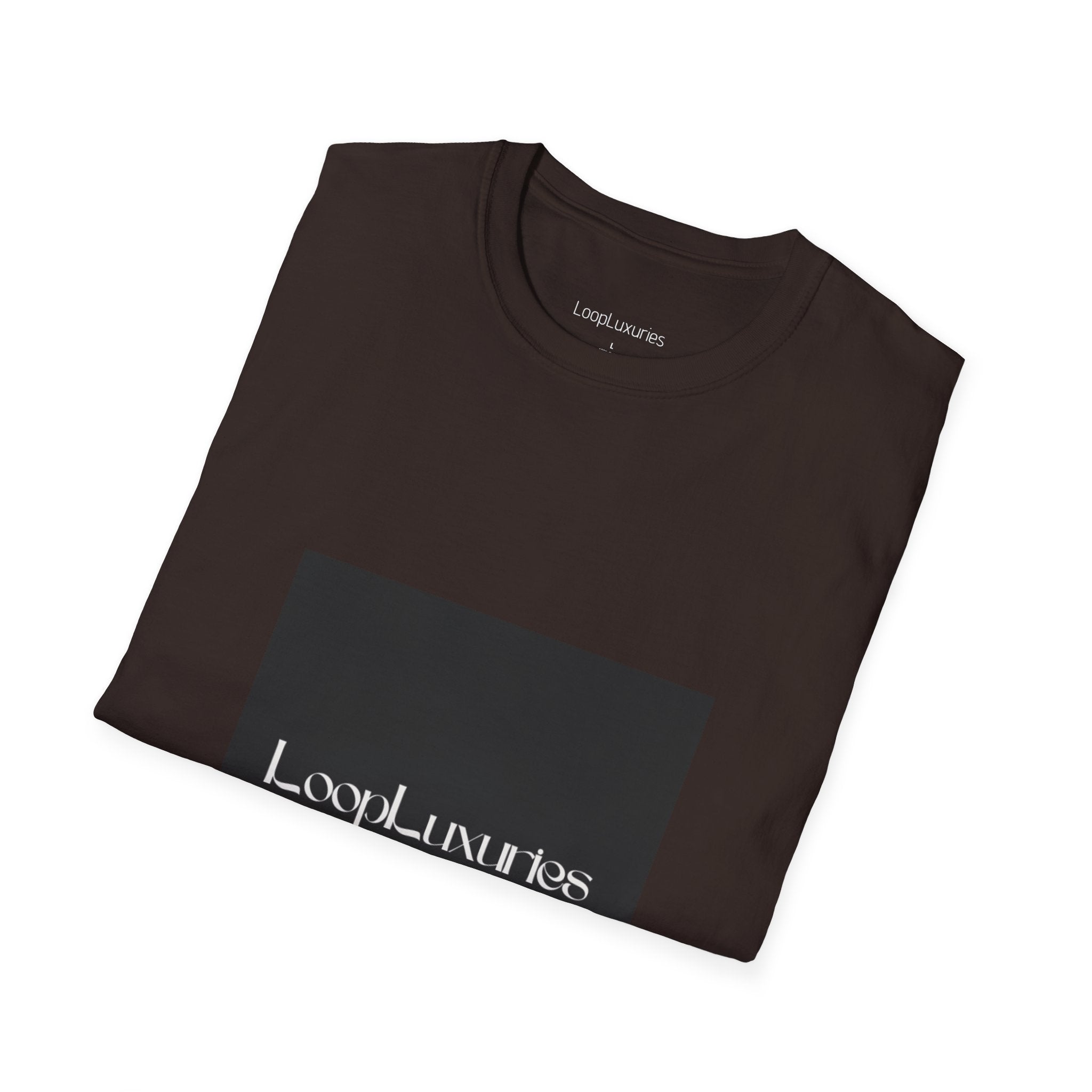 LoopLuxuries Logo T-Shirt — Minimalist Luxury Graphic Tee