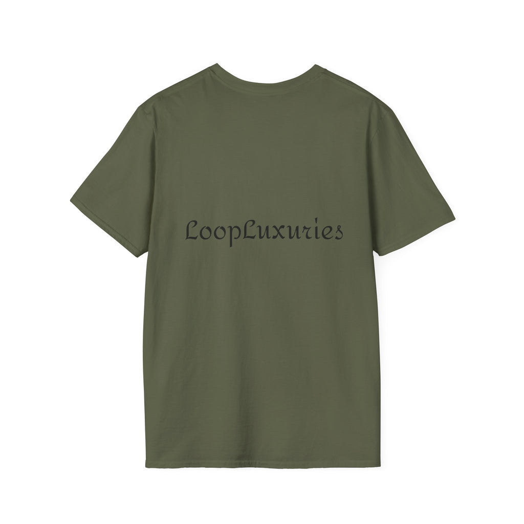 LoopLuxuries Logo T-Shirt — Minimalist Luxury Graphic Tee
