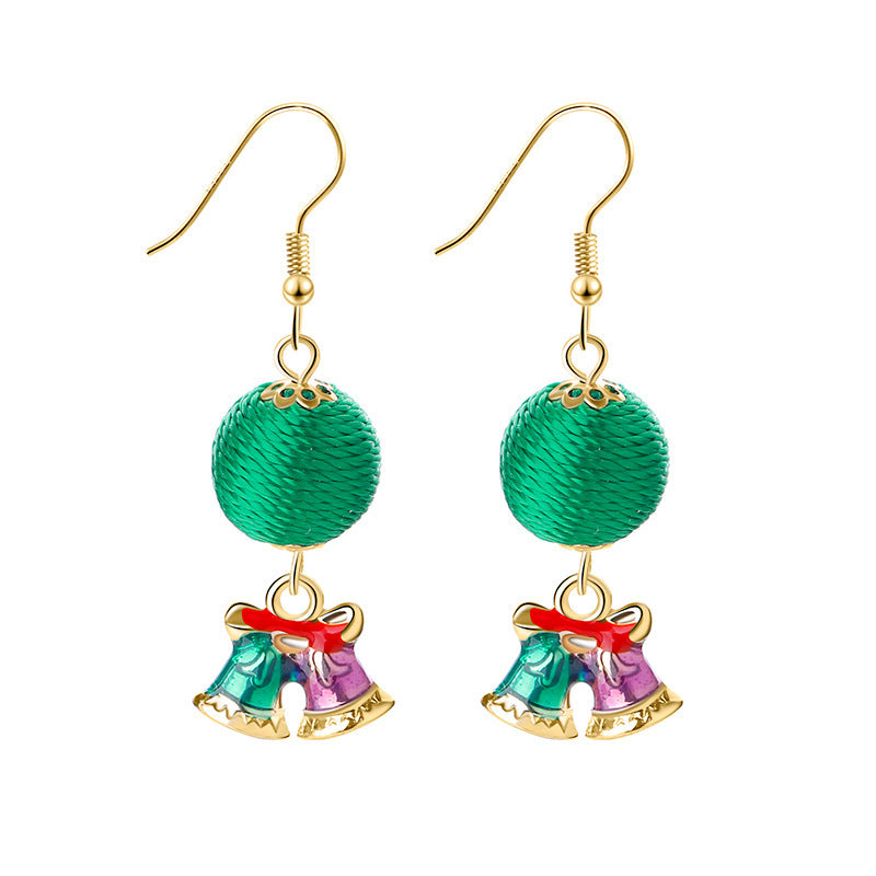 Creative Christmas Eve Earrings