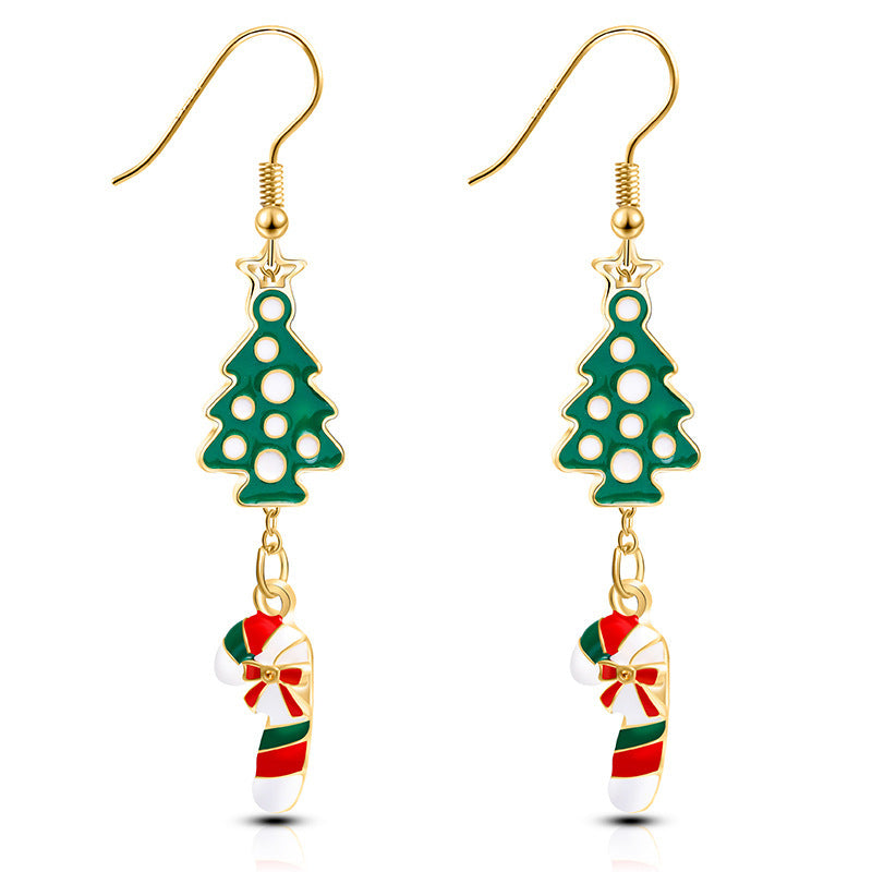Creative Christmas Eve Earrings